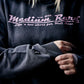 SIGNATURE HOODIE - VINTAGE BLACK / PINK