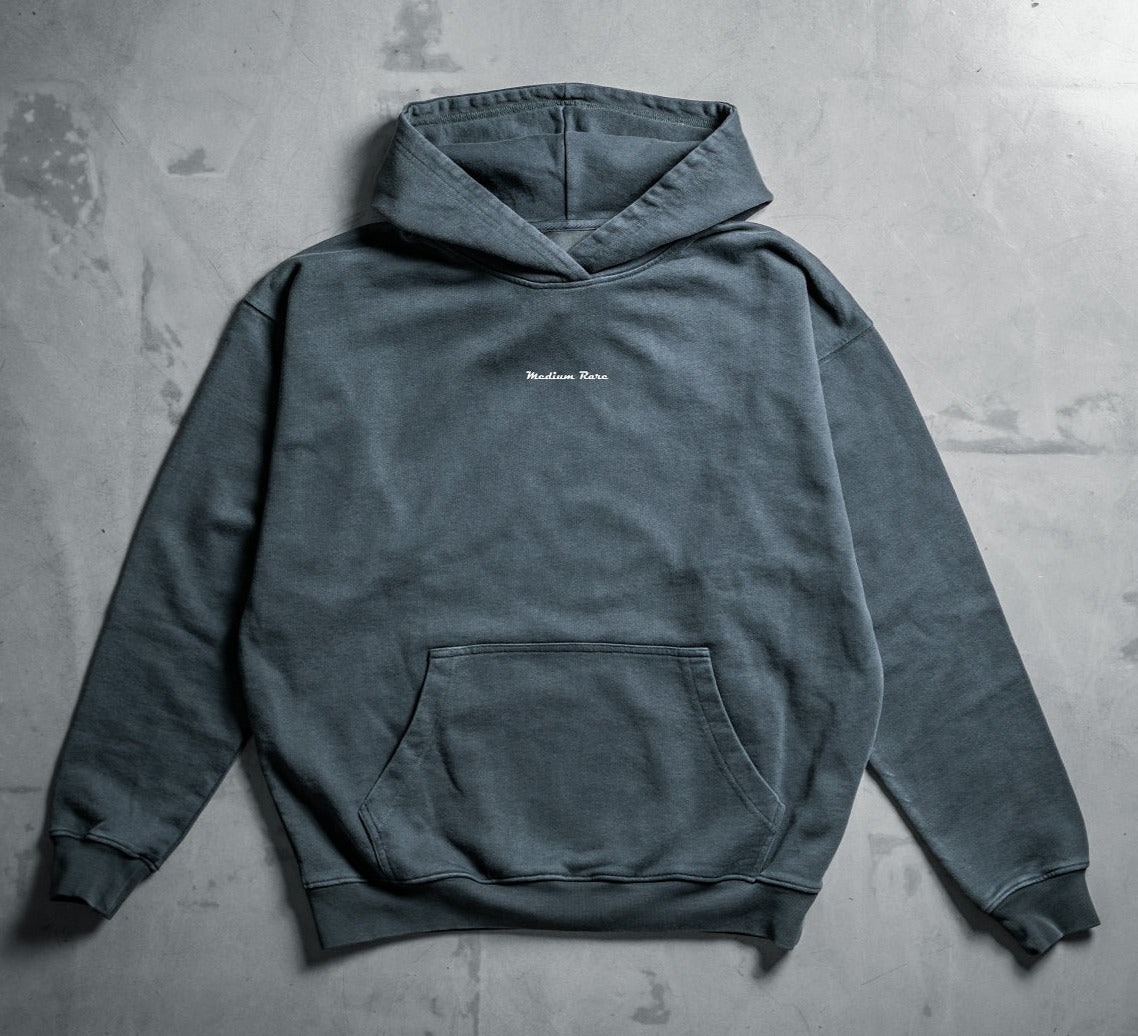 RAW HOODIE - VINTAGE BLACK